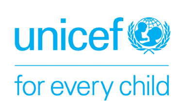 Unicef logo with 'for every child' written beneath
