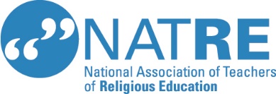 National assoication of teachers of religious education logo